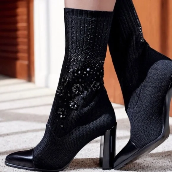 Stuart Weitzman Shoes Stuart Weitzman Sock Boots Womens Size